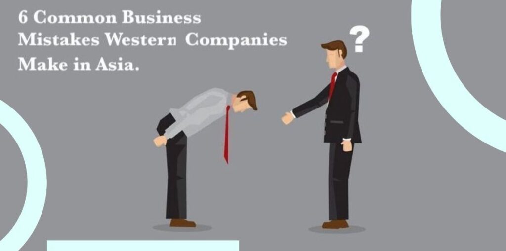 6 mistakes in asia